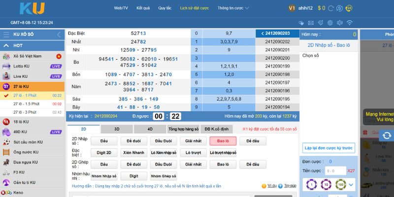27 lô KU có cách tham gia dễ dàng, không khó hiểu